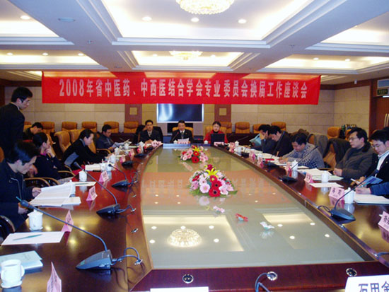 江苏省中医药学会、中西医结合学会2008年专业委员会换届工作座谈会